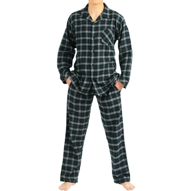 Men's Cosi Concepts Gray Black Red Multi Flanel Pj Lounge Pajama Pant Set L 2X 